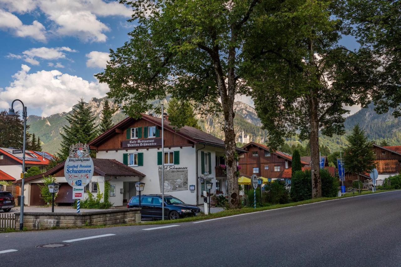 Hotel Pension Schwansee Швангау Экстерьер фото