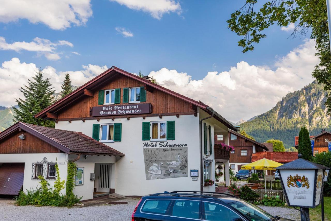 Hotel Pension Schwansee Швангау Экстерьер фото