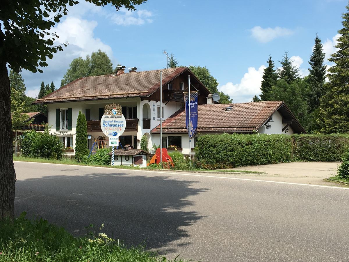 Hotel Pension Schwansee Швангау Экстерьер фото