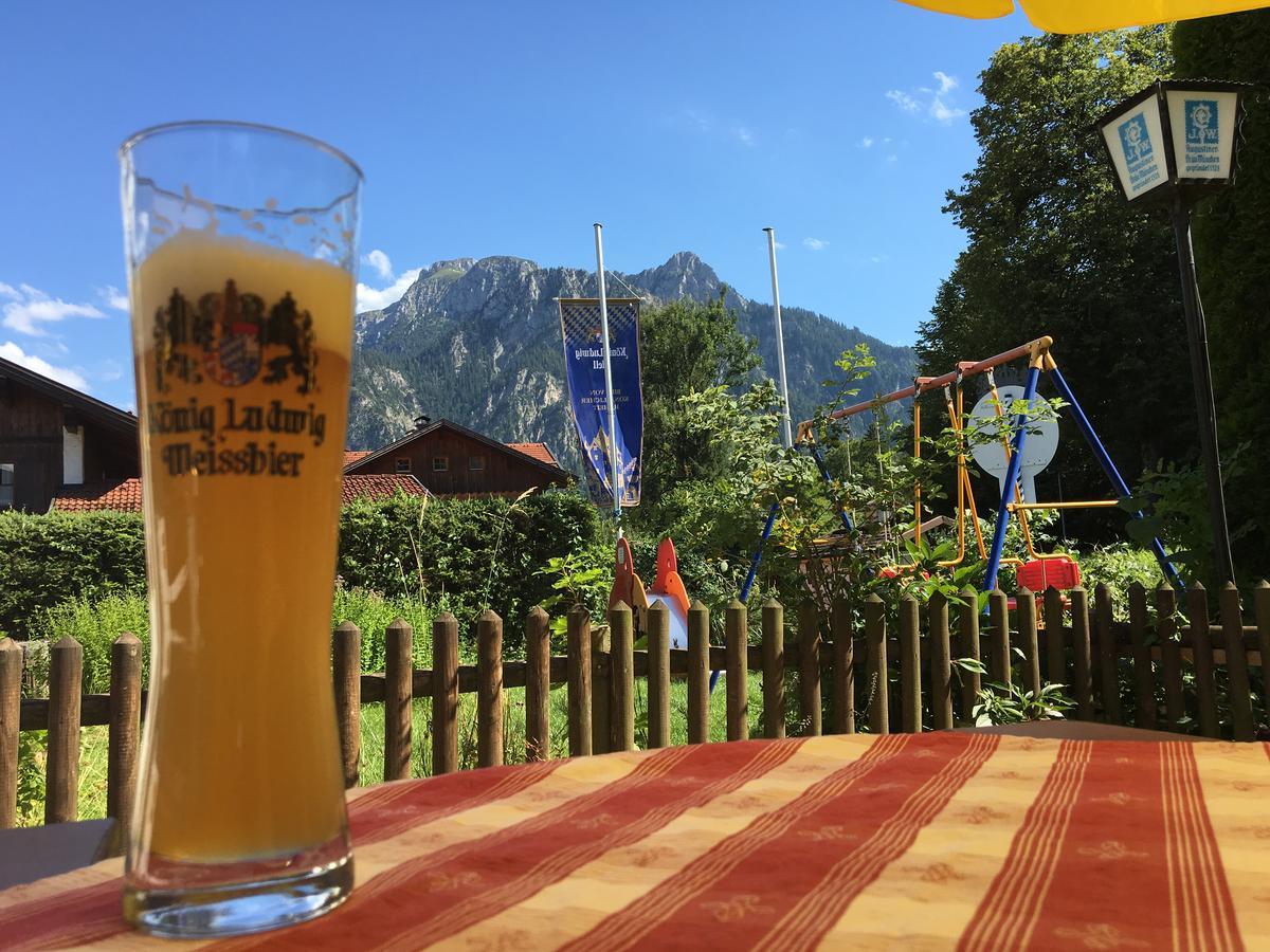Hotel Pension Schwansee Швангау Экстерьер фото