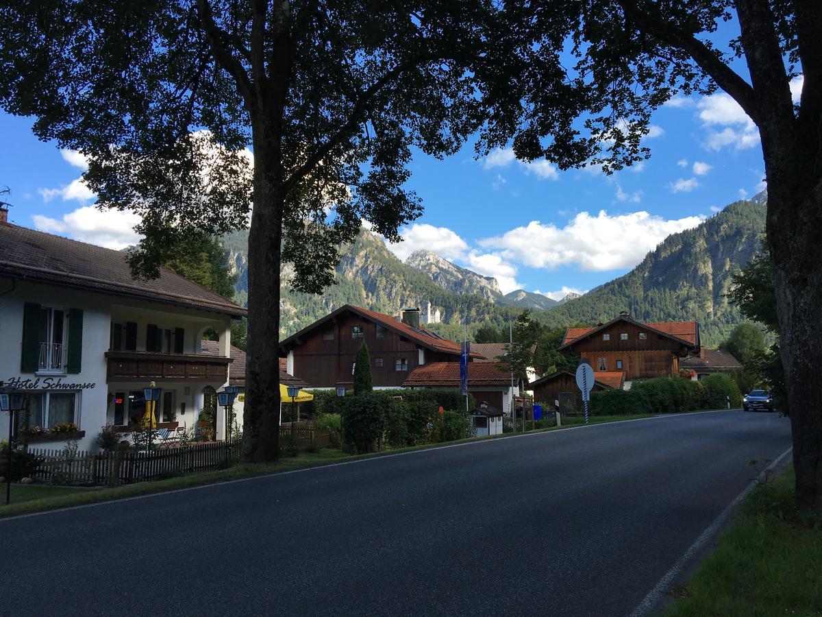 Hotel Pension Schwansee Швангау Экстерьер фото