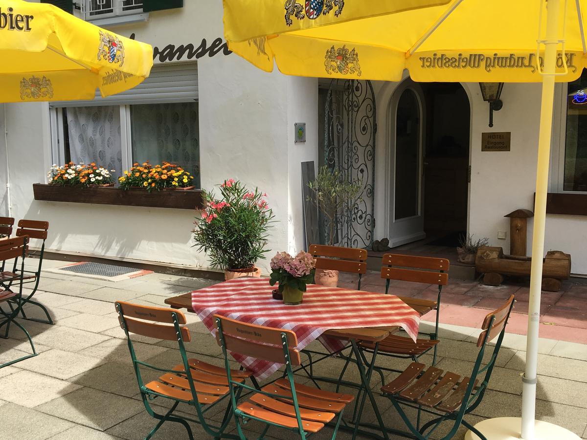 Hotel Pension Schwansee Швангау Экстерьер фото