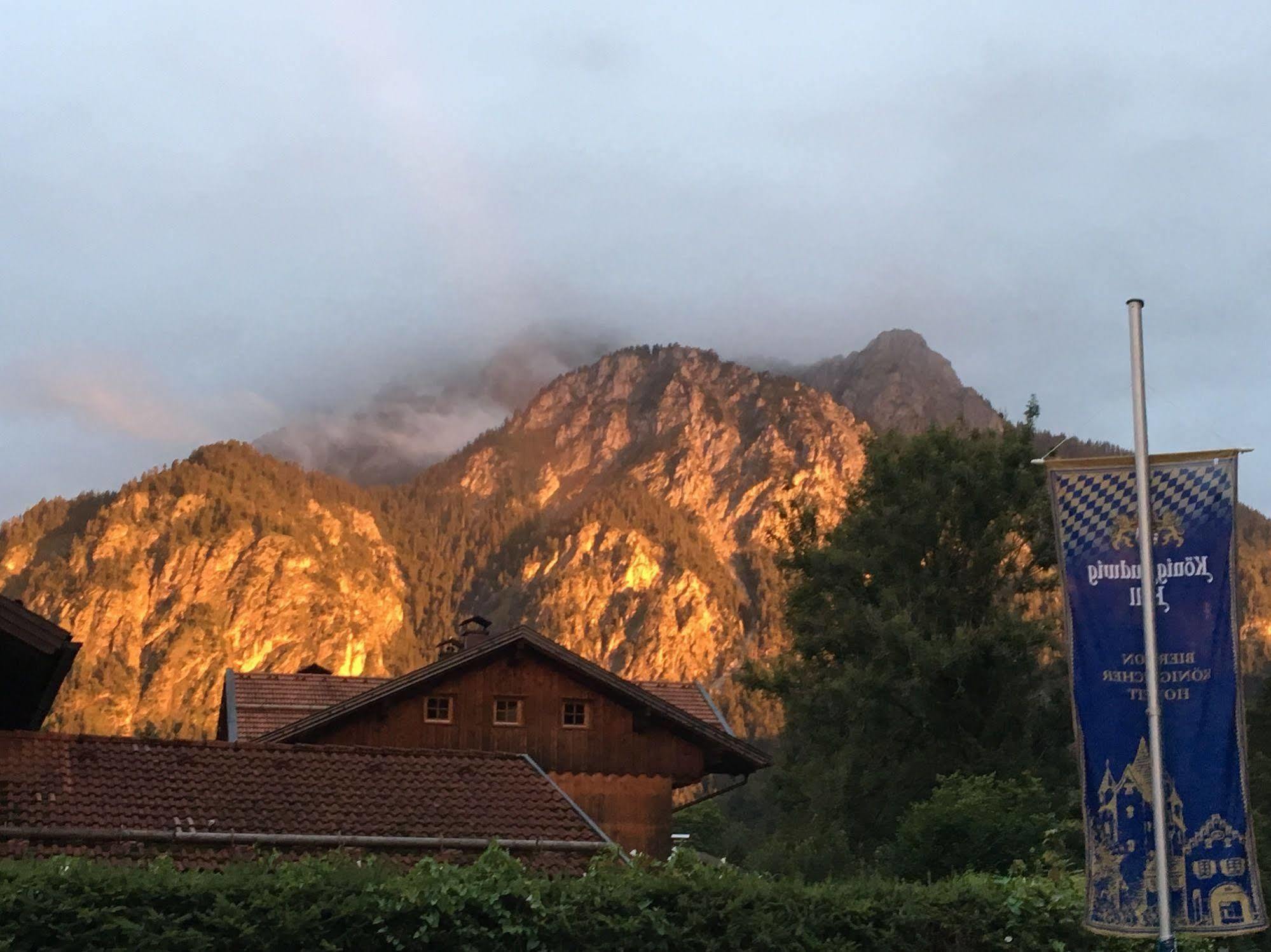 Hotel Pension Schwansee Швангау Экстерьер фото